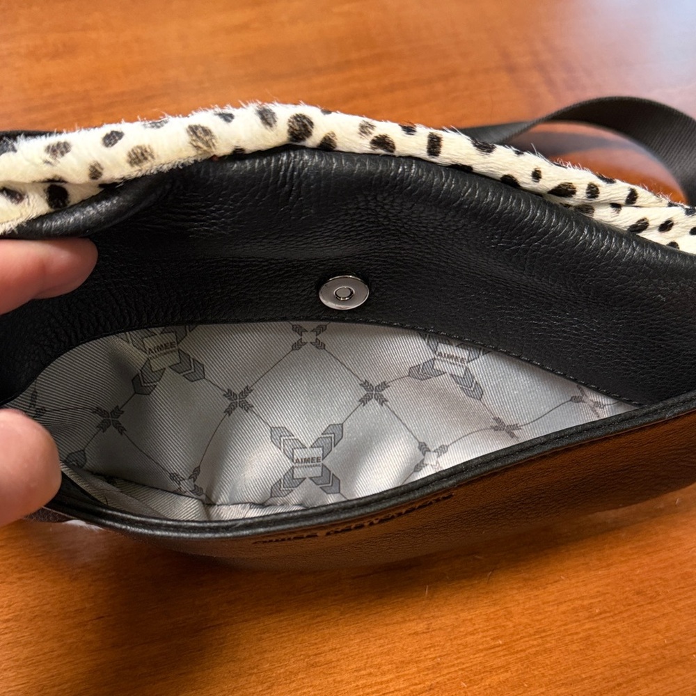 Aimee Kestenberg Hair Calf Leather Waist Bag - Picture 3 of 4